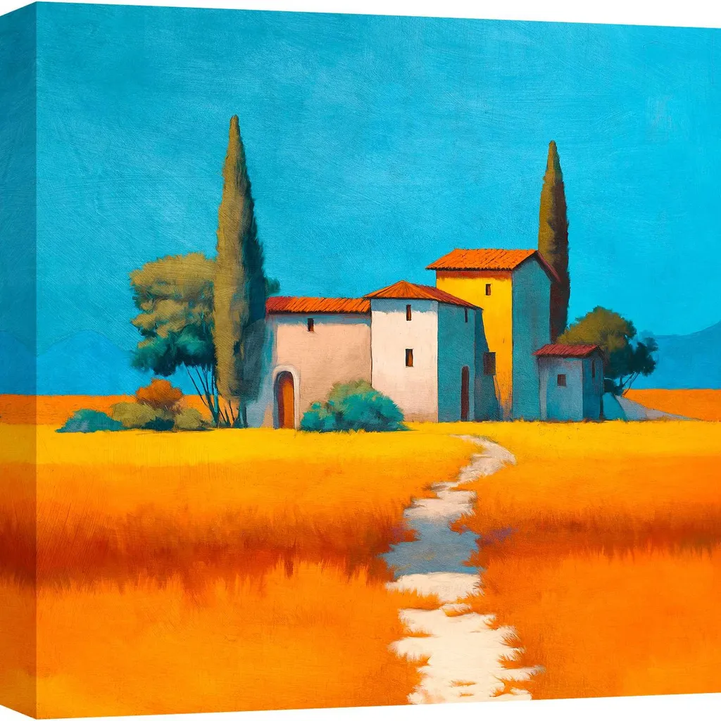 Decorazione Parete Stefano Renaldi 40x40 - Stampa Fine Art Canvas