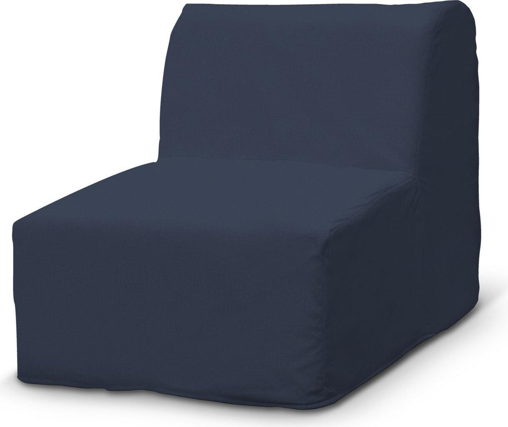 Dekoria Bezug für Lycksele Sessel, dunkelblau, Bezug für Lycksele Sessel
