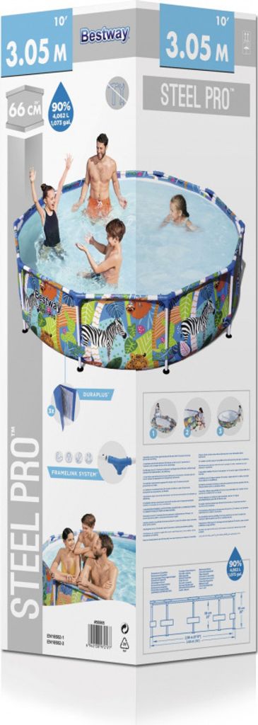 Bestway Pool Steel Pro Rahmen 305×66 cm Produktbild 19