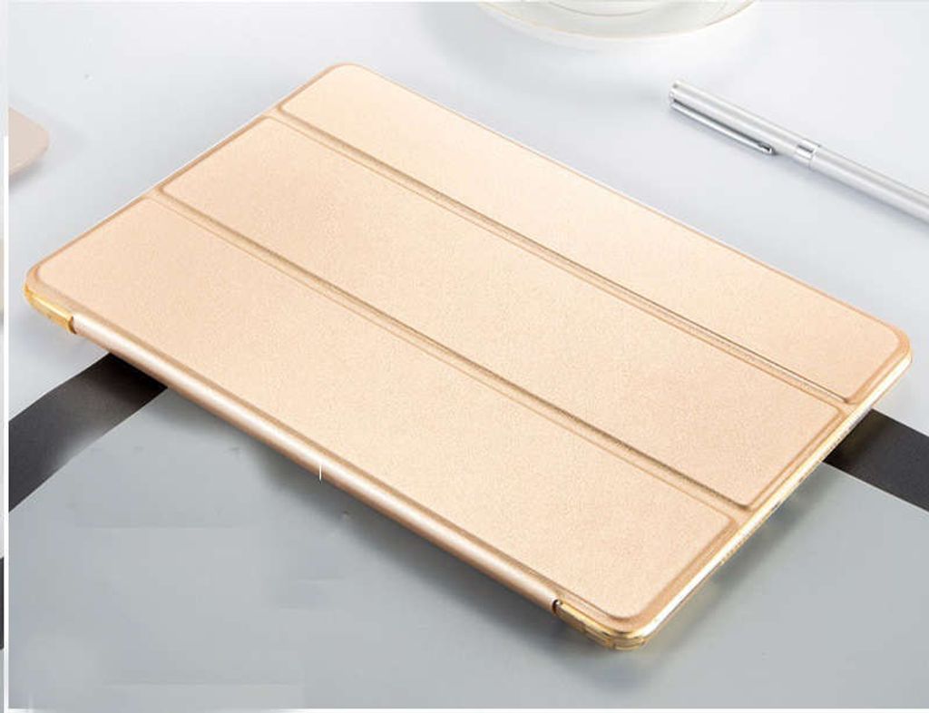 Für Apple iPad PRO 11" 2022 / 2021 / 2020 Smart Cover Polyurethan Schutz Hülle Case Tasche Etui - GOLD