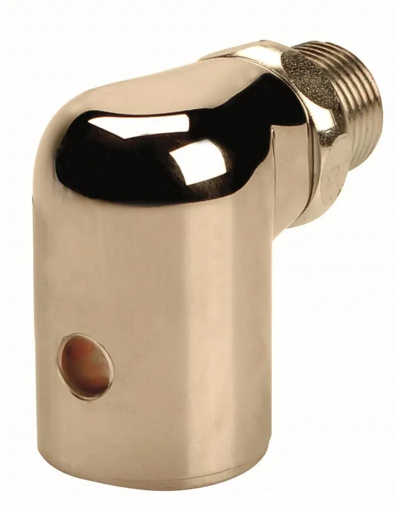 Presa Gas Seppelfricke DN 15 1/2" Ottone Cromato con TAE - Sicurezza Top