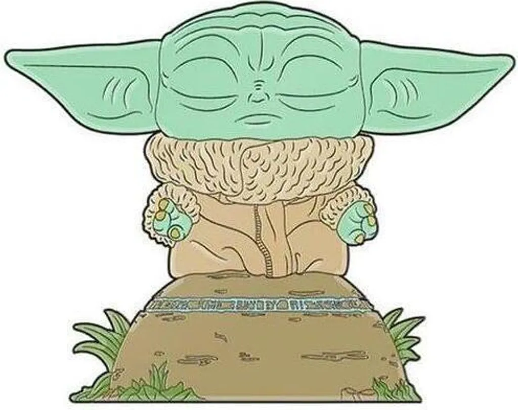 Pin's Géant Grogu Star Wars Loungefly POP ! de 10 cm pour Collectionneur