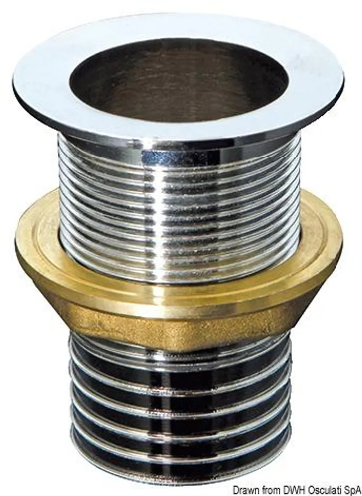 Douille de rallonge 50 mm laiton chromé pour luminaire et lustre DIY