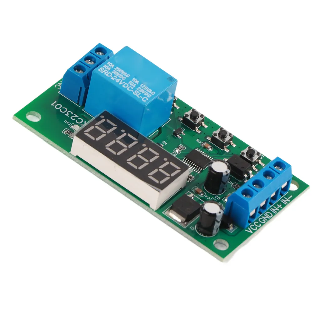 Scheda relè del contatore di impulsi multifunzionale, modulo relè del contatore di impulsi multifunzionale, modulo relè del contatore di impulsi singolo, modulo relè con optoaccoppiatore, scheda relè del contatore di impulsi, modulo relè del contatore di impulsi - 3