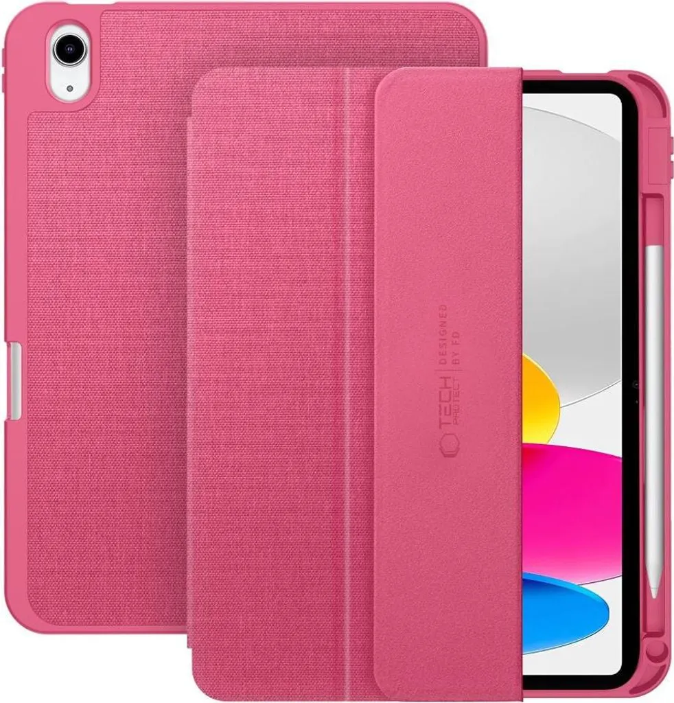 Tech-Protect SC Pen iPad 10 Rosa Canvas - La Cover per la tua Creatività