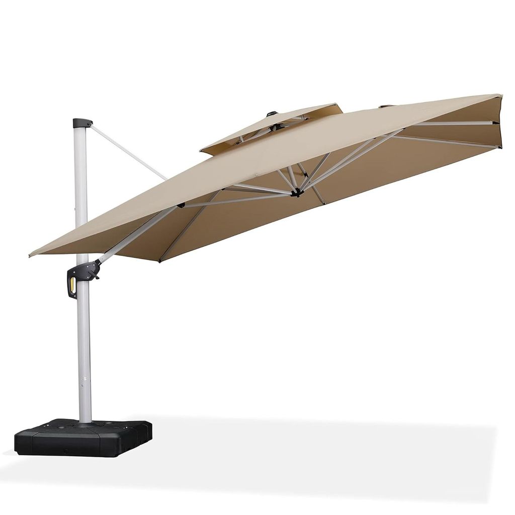 PURPLE LEAF Ampelschirm Rechteckiger 270 x 365 cm Produktbild 