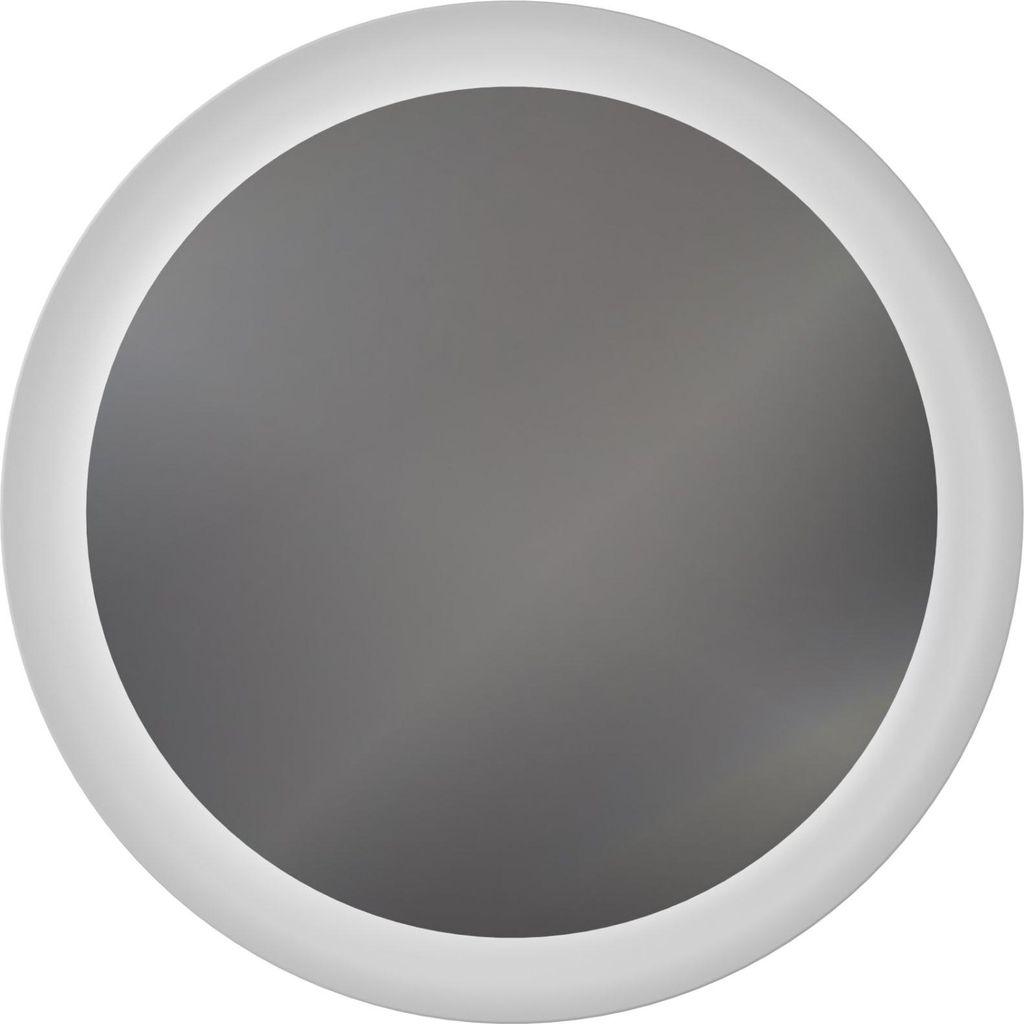 BadeDu IMPERO LED Spiegel Ø 60 cm Runder Badezimmerspiegel mit dimmbarer LED-Beleuchtung und modernem Design für stilvolles Ambiente