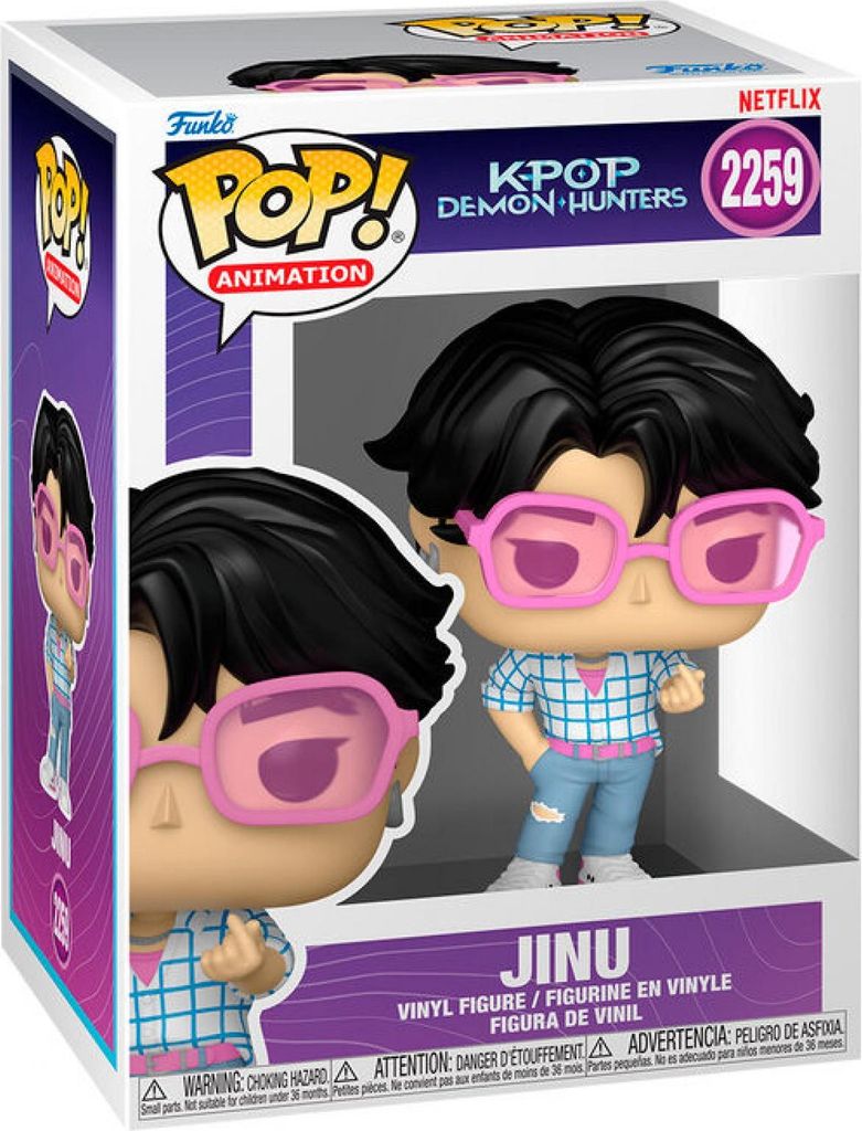 Figurka Funko POP Kpop Demon Hunters 2259 Jinu chase Zdjęcie produktu 