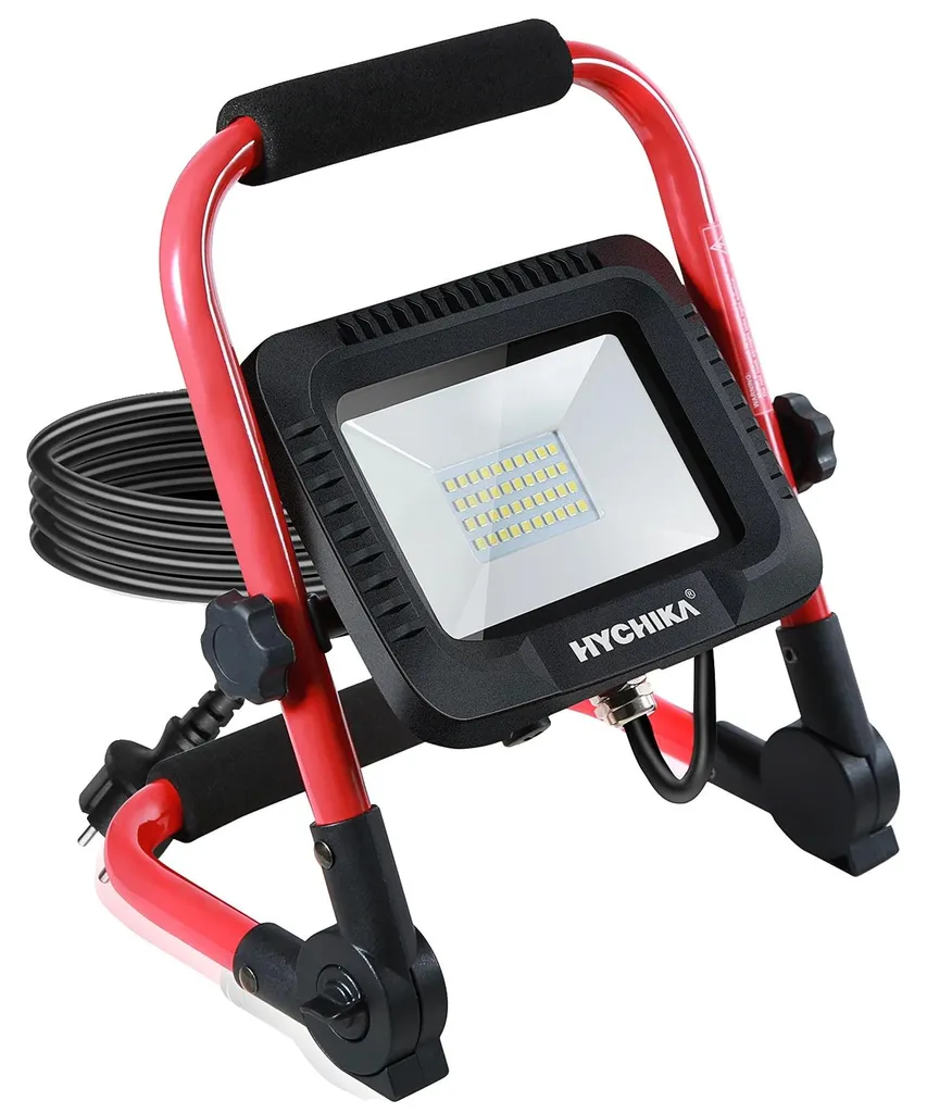 Lampe de travail portable 3000 lumens bleue IP65 pour chantier pro BK-75