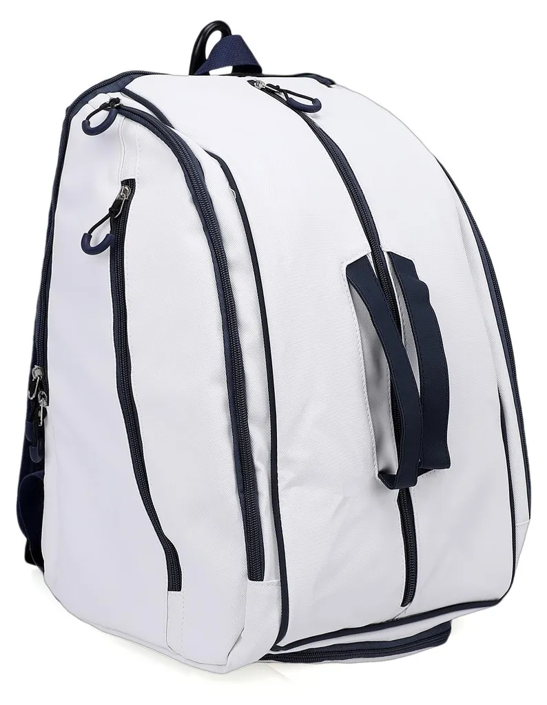 Fini les Affaires Sales ! Sac à Dos Pic Storage Blanc avec Porte-Souliers