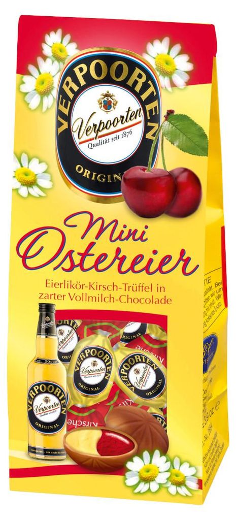 Verpoorten Eierlikör Pralinen Mini Ostereier Kirsch Trüffel 110g
