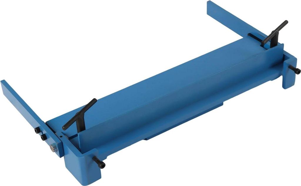 Manuelle Blechbiegemaschine - Kantbank - Schraubstock-/Tischmontage - Hochkohlenstoffstahl - Arbeitsbreite 45 cm - Biegekapazität 1–1,2 mm - 0...