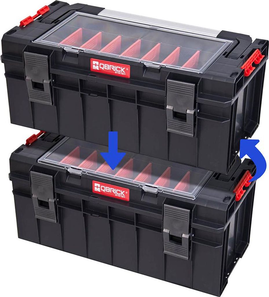 Qbrick System PRO 700 Expert stohovateľný 650 x 270 x 272 Obrázok produktu 