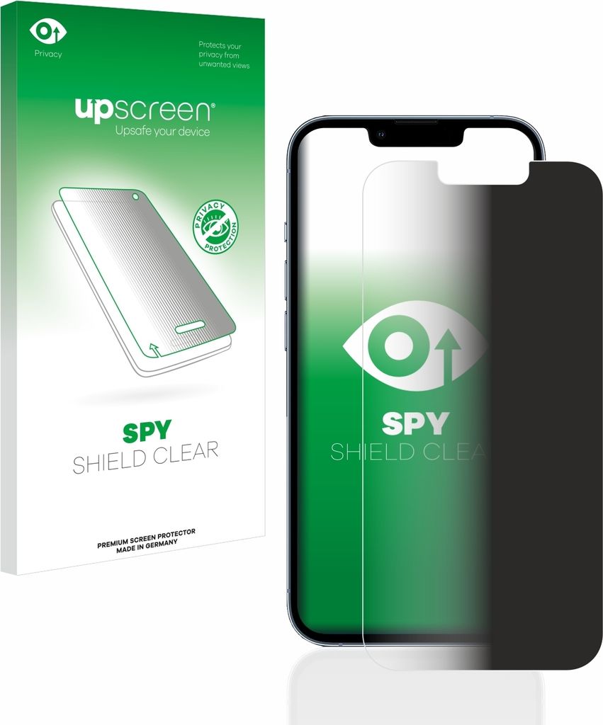 Für Apple iPhone 13 Pro Sichtschutzfolie Schutzfolie upscreen Anti-Spy Privacy Sichtschutz Blickschutz Display Schutz Folie Blaulichtfilter