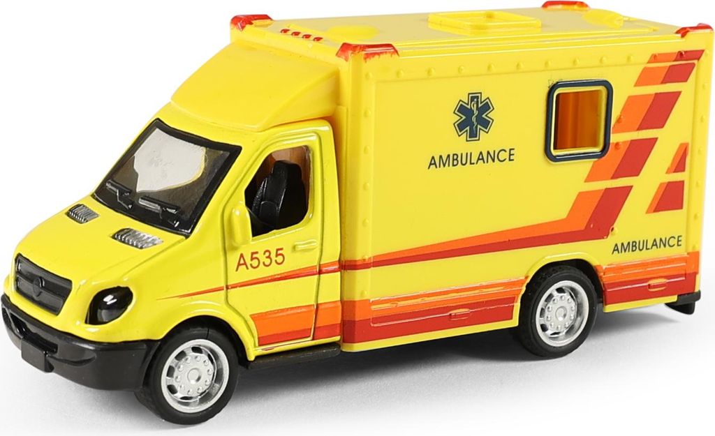RAPPA Auto-Krankenwagen / Krankenwagen Metall/Kunststoff