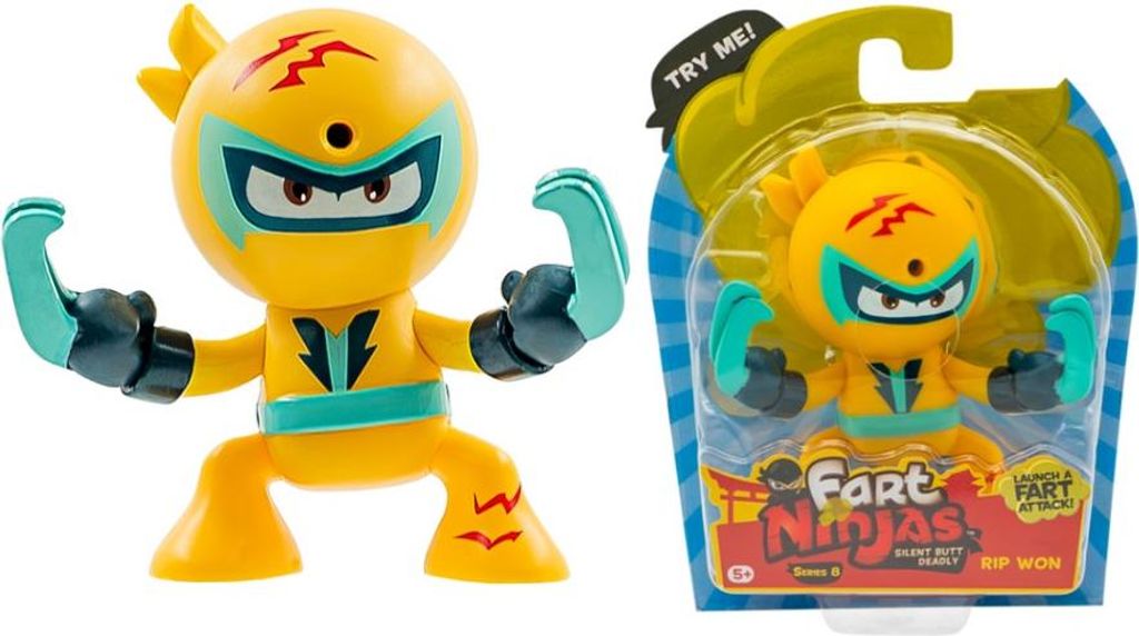 FUNRISE FART NINJAS Figur mit Sound Rip Won 70697