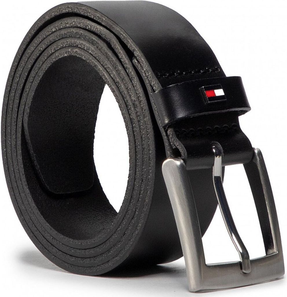Tommy Hilfiger Herrengürtel aus Naturleder schwarz Produktbild 