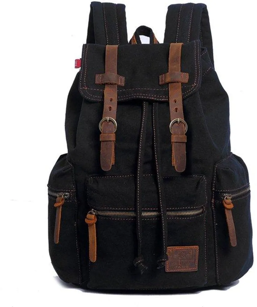 Sac à dos de randonnée et camping en toile souple format moyen