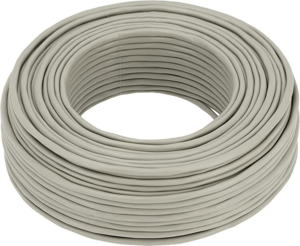 Hama 00020261 Telefonkabel 50 m Grau (00020261)