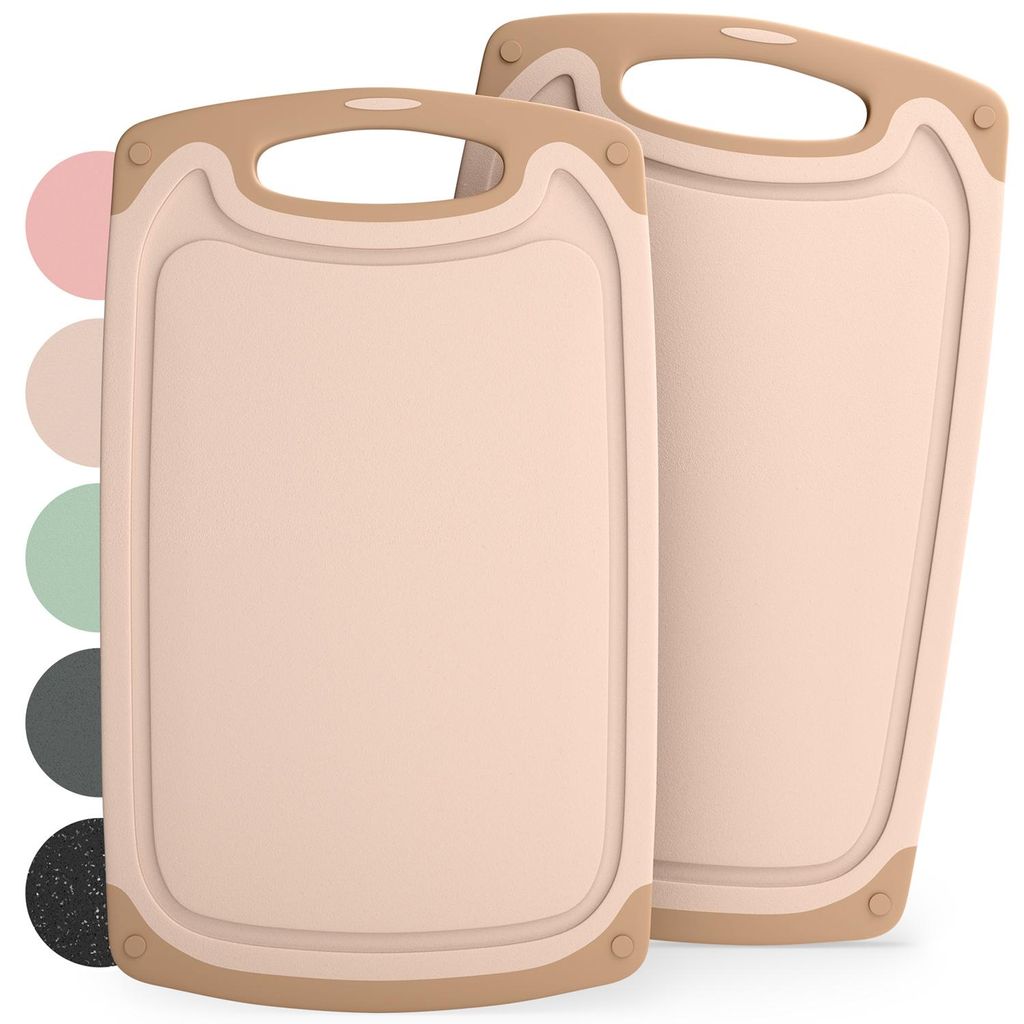 Blumtal Schneidebrett Kunststoff 40x24,5 cm 2er Set - Produktbild 