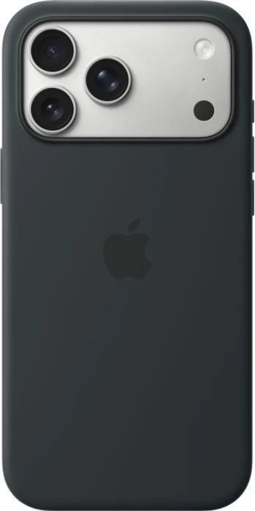 Custodia Silicone iPhone 17 Pro Max MagSafe Nera - Protezione Totale