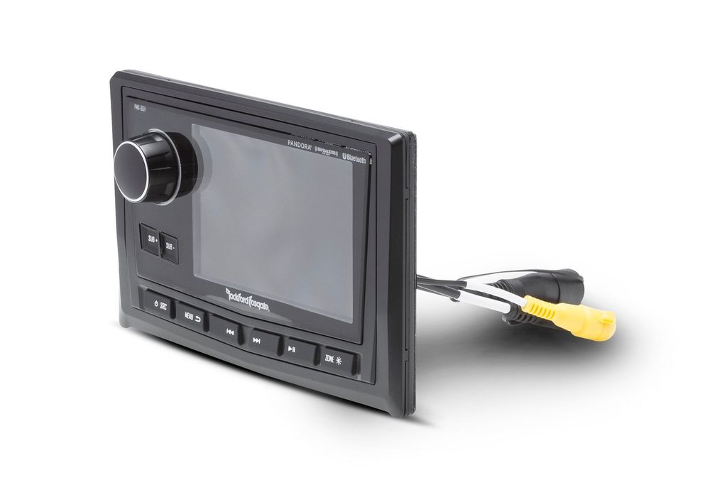 Rockford Fosgate Marine PMX-8DH | 5 Zoll TFT Marine Farb-Display passend zum PMX-8BB Medienempfänger für Boote