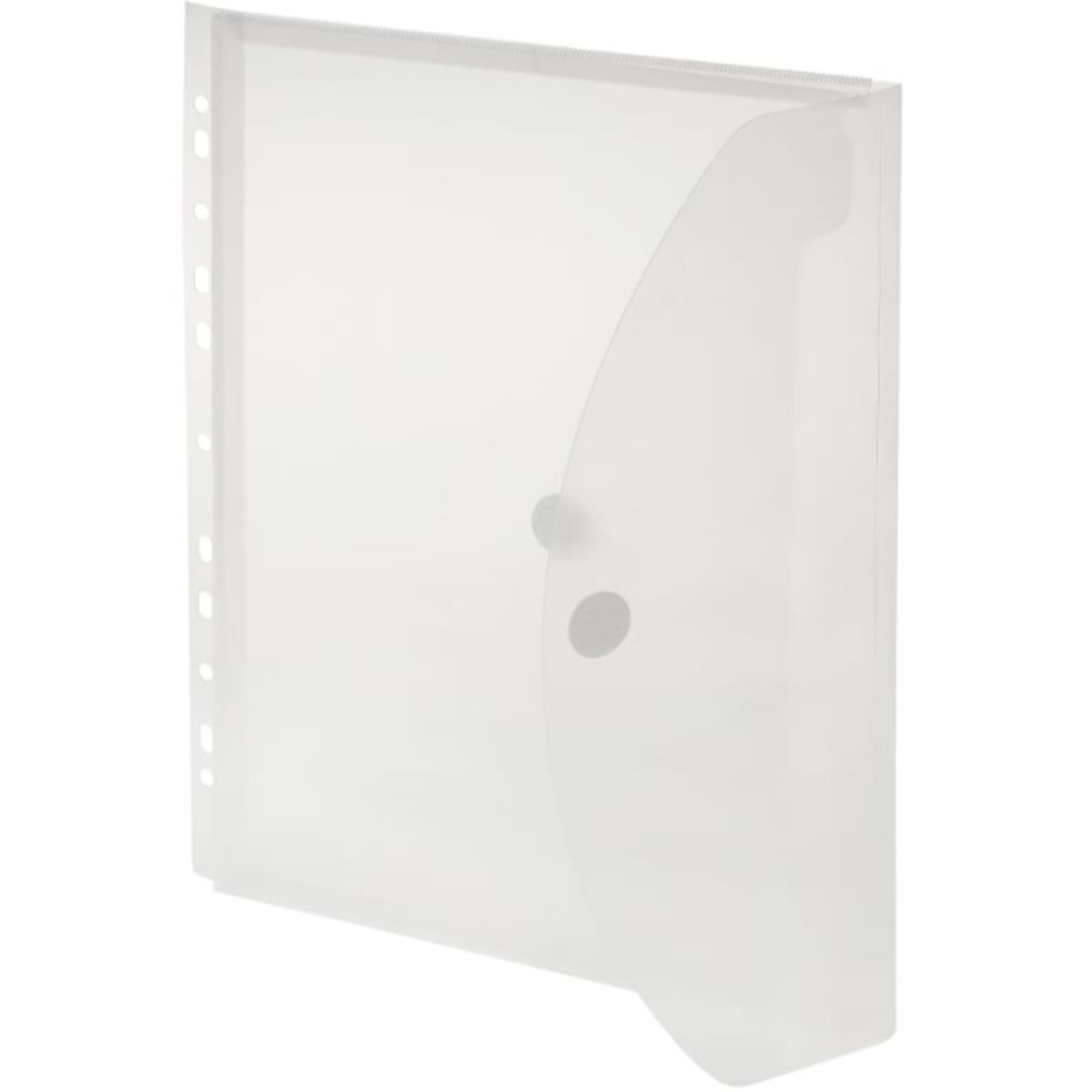 Foldersys Pochette transparente à soufflet A4 coloris Image du produit 