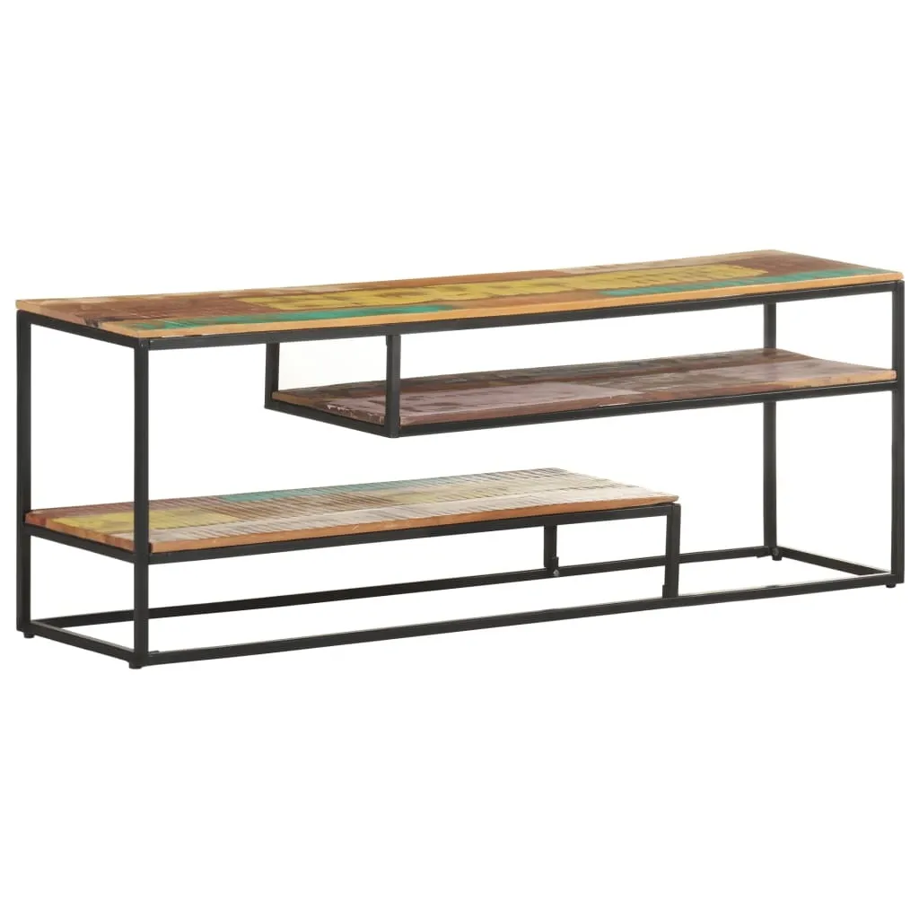 Porta TV 130cm in Legno Riciclato The Living Store | Design Eco-Friendly