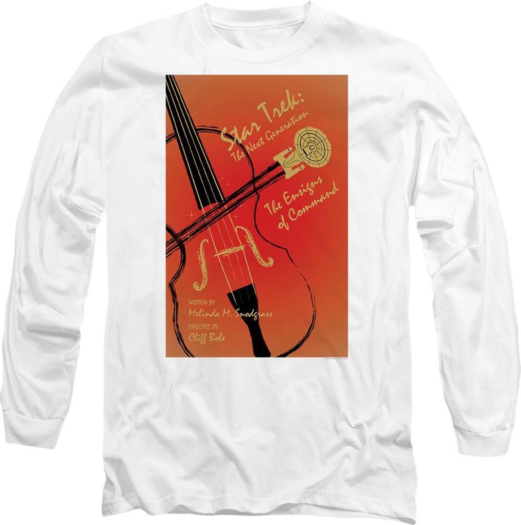 Star Trek - "The Next Generation Season 3 Episode 2" T-Shirt für Herren/Damen Uni TV9884 (XXL) (Weiß)