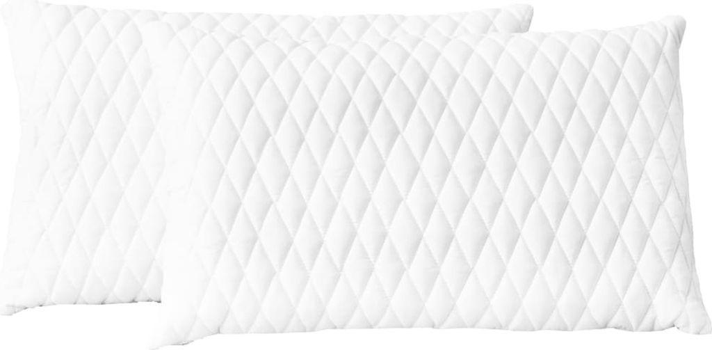 Kissen 2 Stk. 60×40×14 cm Memory-Schaum
