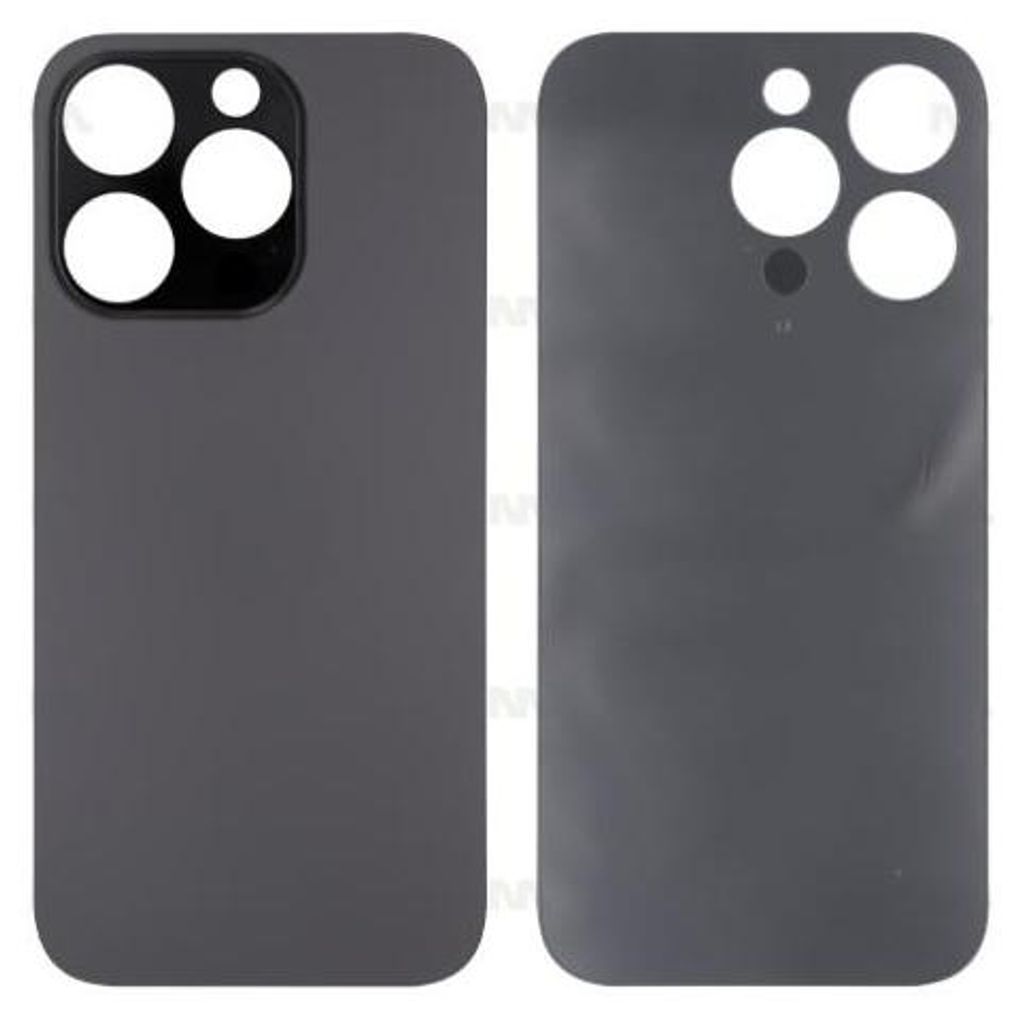 Akkudeckel (Glas) kompatibel mit Apple iPhone 14 Pro Max, Space Black