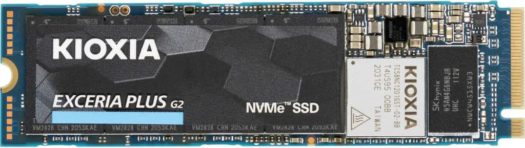 SSD Interne 2 To NVMe M.2 Kioxia LRD20Z002TG8 pour PC Portable et Fixe