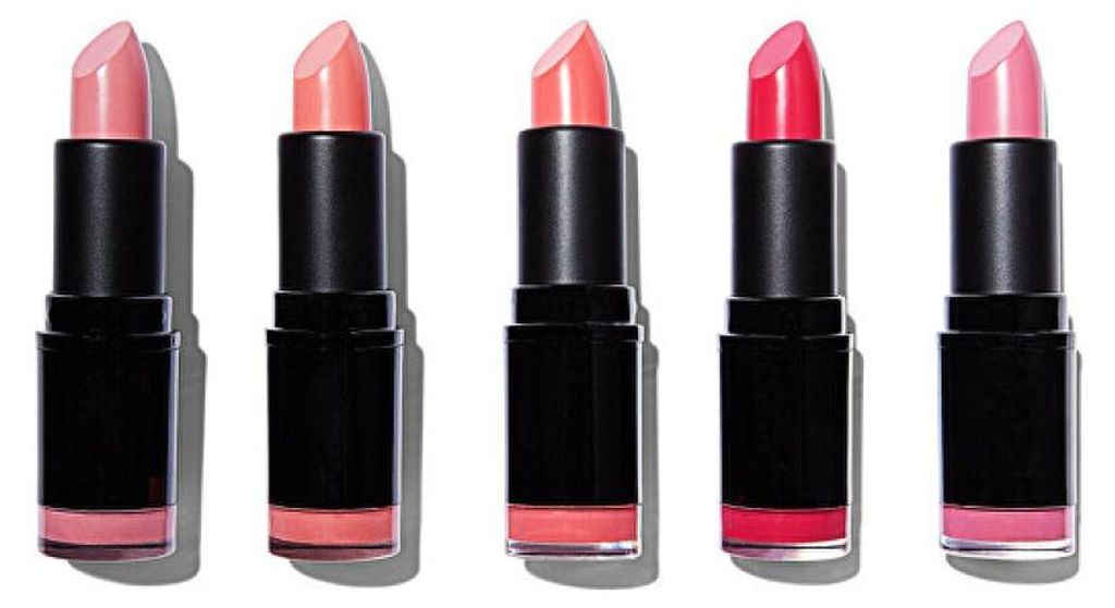 Satz von fünf Pinks (Lippenstift Kollektion) 5 x 3,2