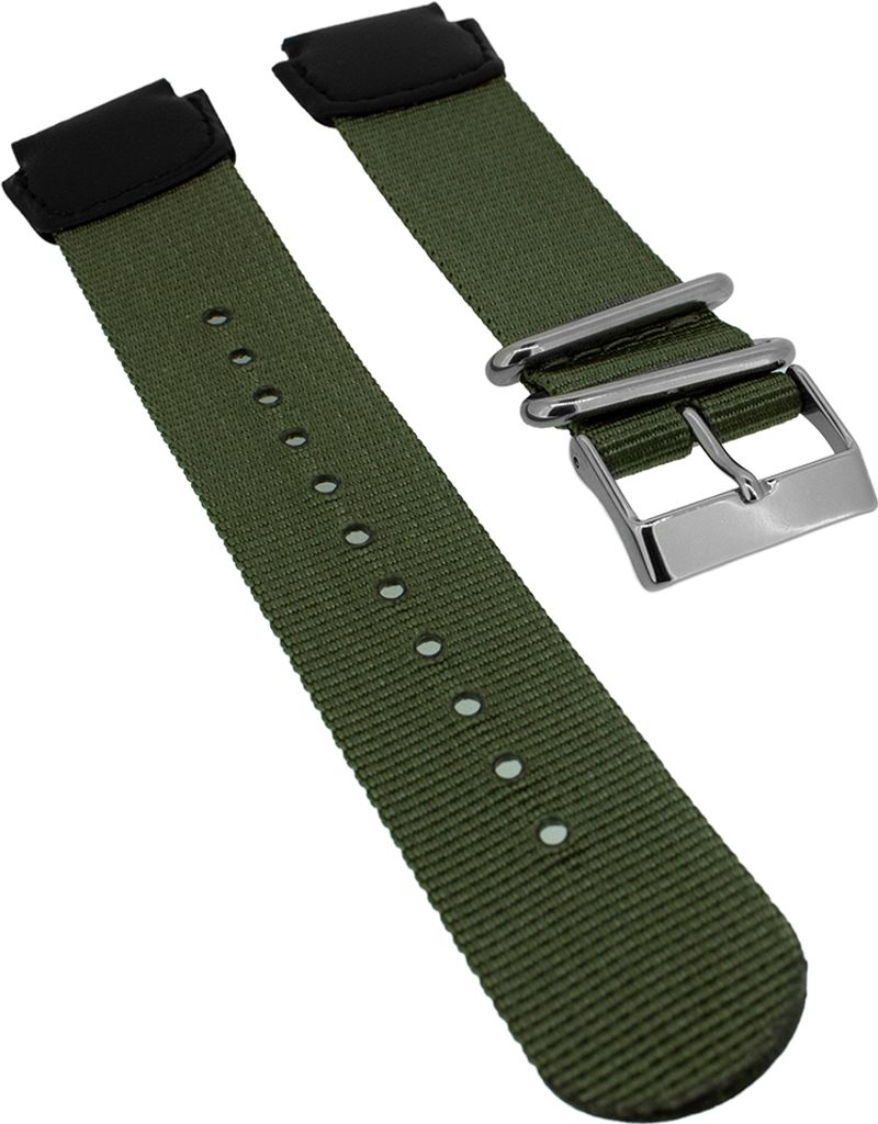 Casio Youth Uhrenarmband Textil grün AE-1200WHB-3BV MRW-200HB AE-1200