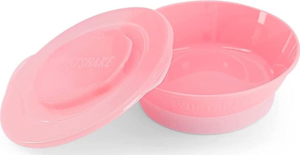 Dětská miska 6+ m, pastelově růžový Obrázek produktu 