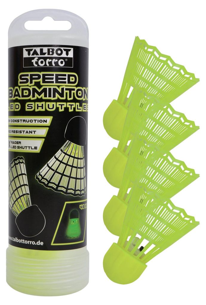 LED-shuttles voor Speed Badminton (4 stuks) Productafbeelding 