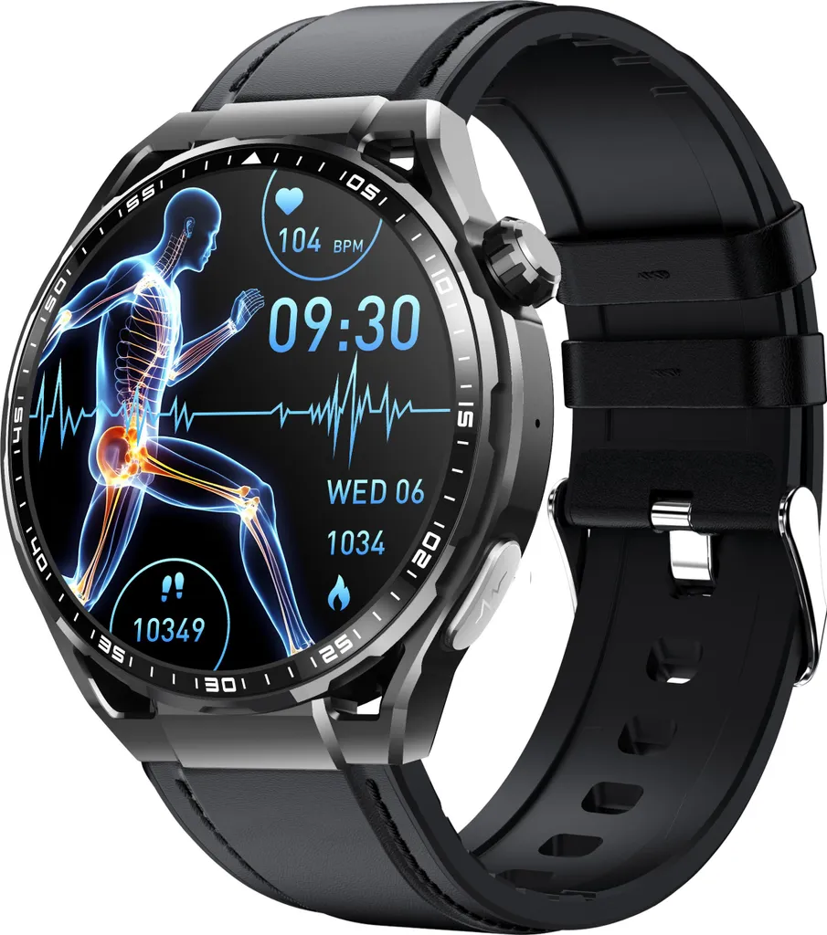 Orologio INF ECG e Cardio: Proteggi la tua Salute con Classe e Pelle