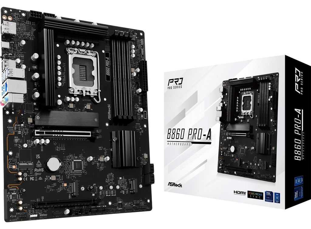 ASRock B860  Pro-A              1851 ATX  HDMI/DP       Produktbild 