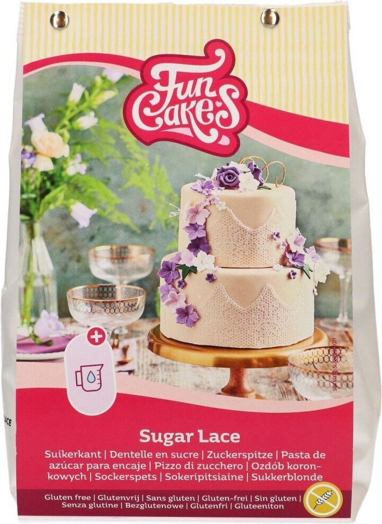 FunCakes Backmischung für weiße Zuckerspitze 400g Glutenfrei