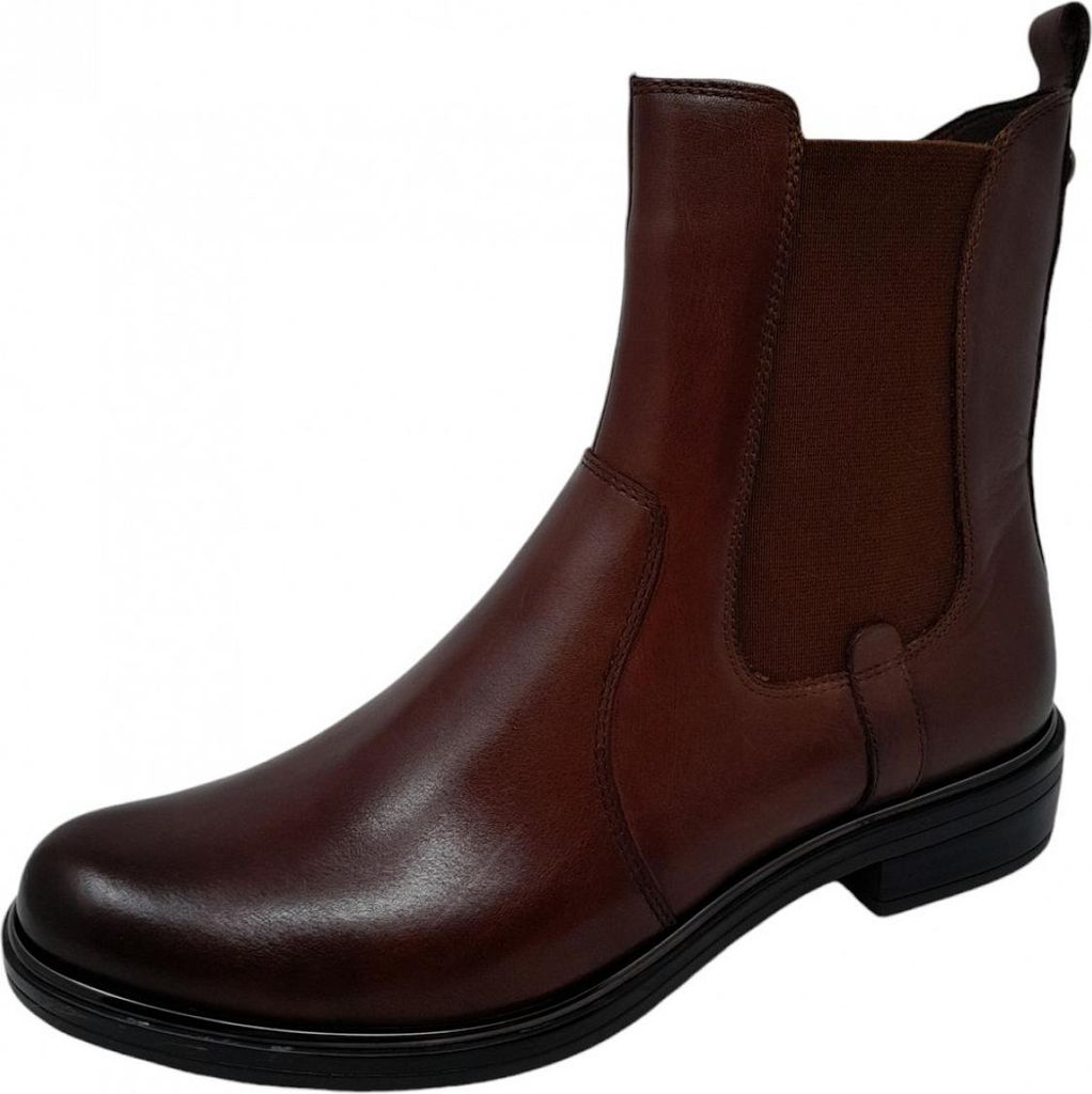 Caprice Stiefelette - Cognac Leder : Normal : 38 Größe: 38 Weite: Normal
