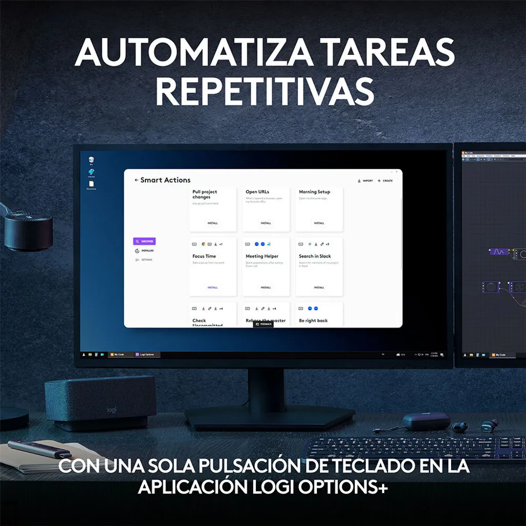MX Keys S Logitech sans fil Bluetooth, clavier QWERTY à ciseaux LED - 4