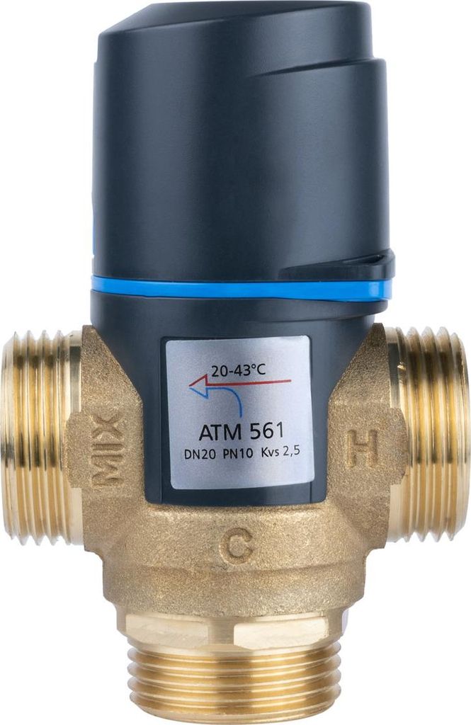 AFRISO | Thermostat-Mischventil ATM 561 - DN20 - 20-43°C - Produktbild 
