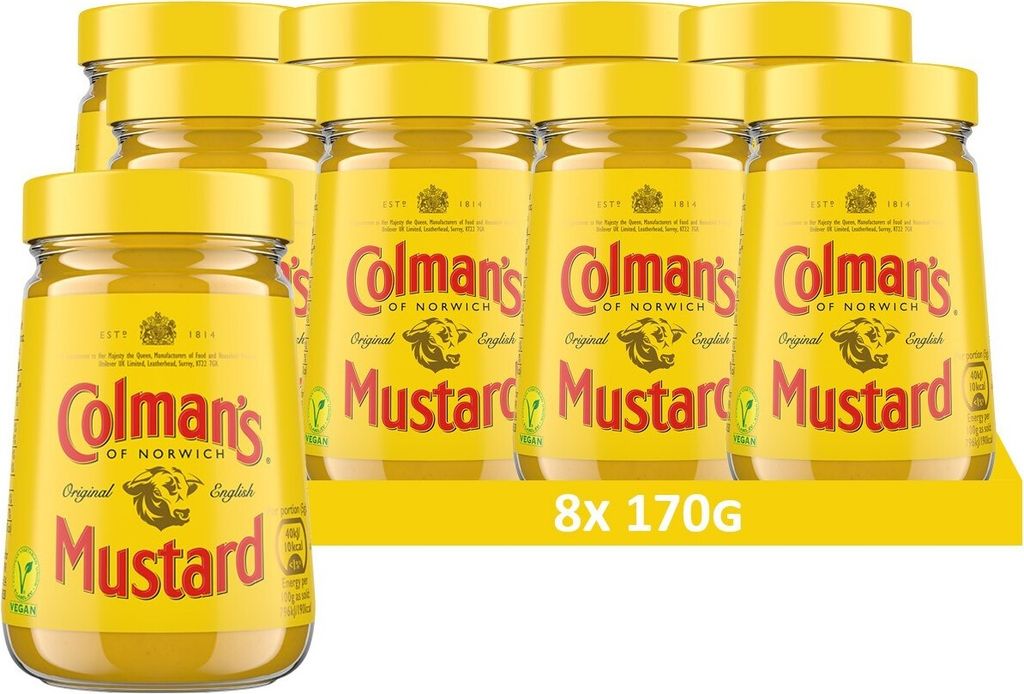 Colman's Original englischer Senf, English Mustard fein Produktbild 