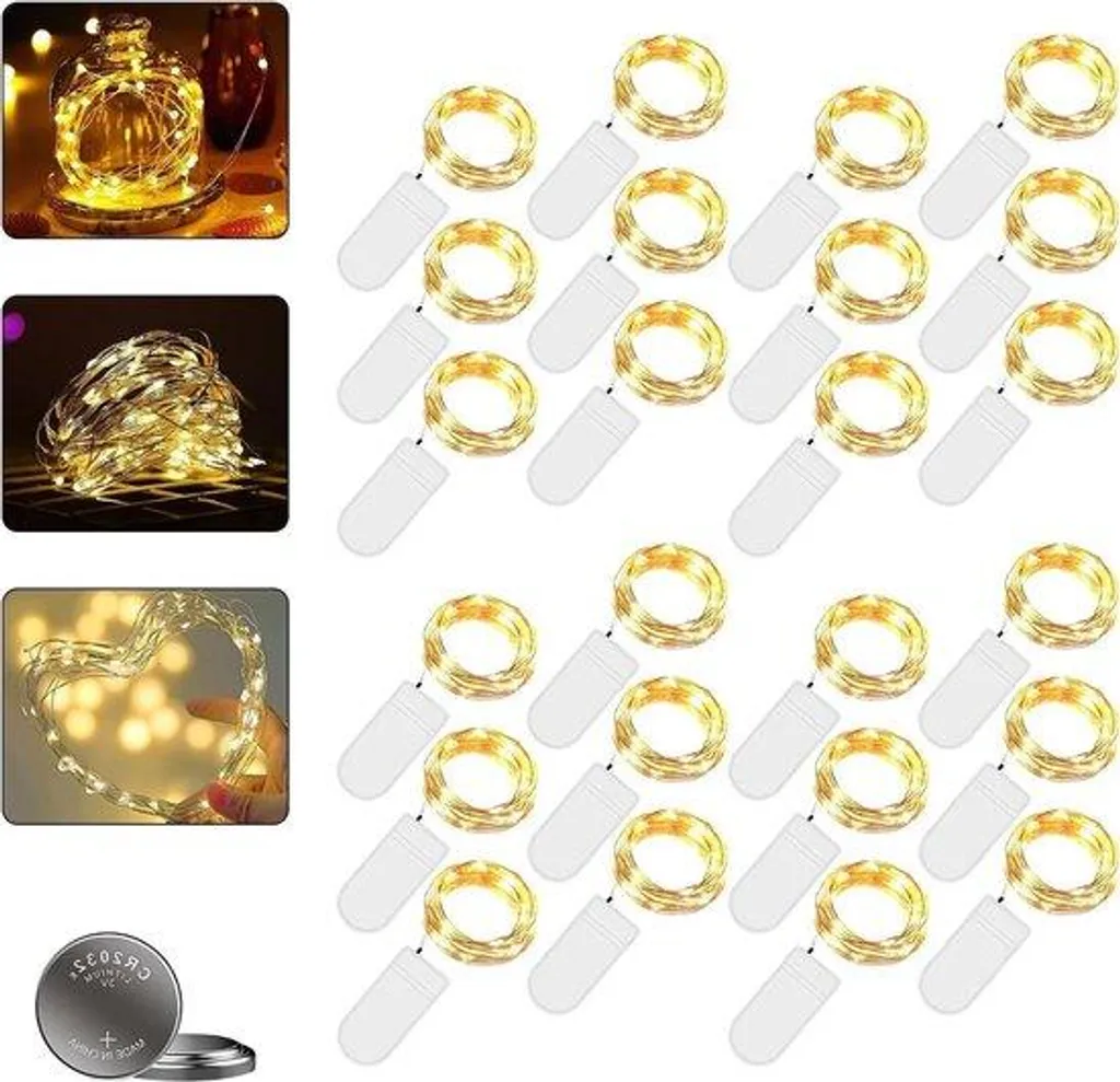 Guirlande LED céramique 2m : l'alternative sécurisée aux bougies 20 LED