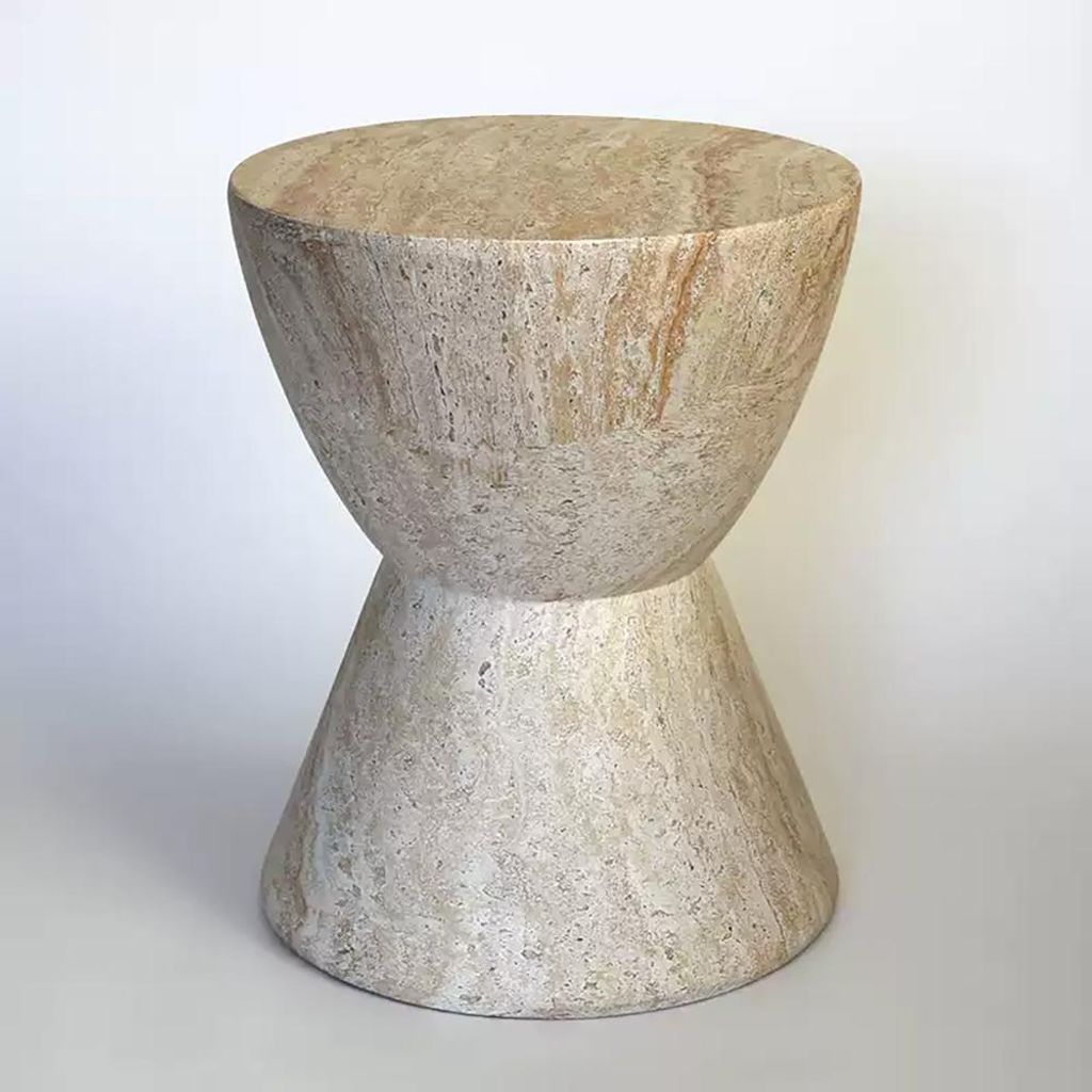Beistelltisch schlicht,Beistelltisch, Beistelltisch rund, Sofatisch, Wohnzimmertisch, Beistelltisch klein C 38*48cm 【XKCJ945】