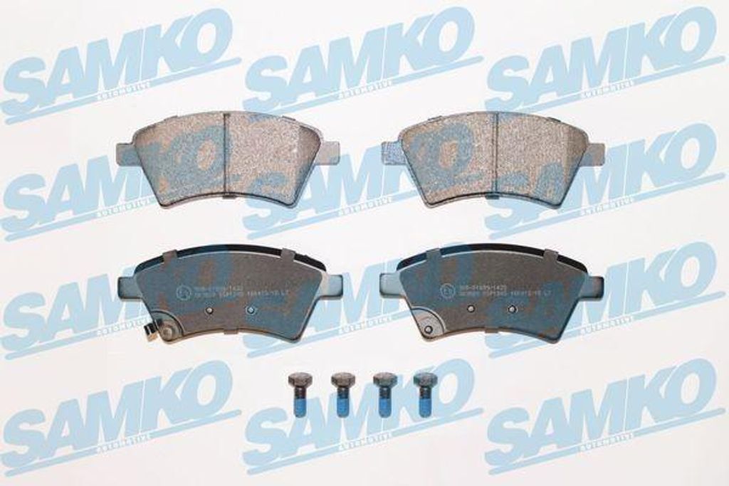SAMKO Bremsbeläge Satz Vorne Bremsklötze für FIAT Sedici (FY) 5SP1245
