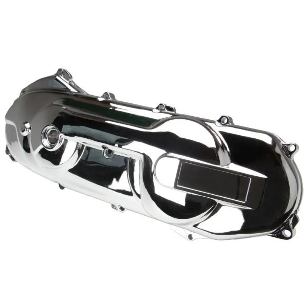 Carter de variateur look chrome pour scooter Aprilia SR 50 Minarelli