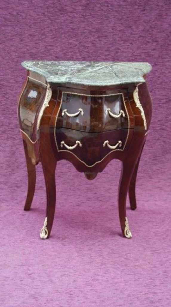 Commode baroque Casa Padrino en bois de noyer, couleur Image du produit 