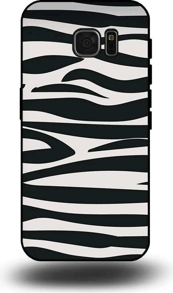 Smartphonica Custodia per telefono adatta per OPPO A9 2020 con stampa zebrata - Custodia posteriore in TPU con design zebrato - Nero Bianco