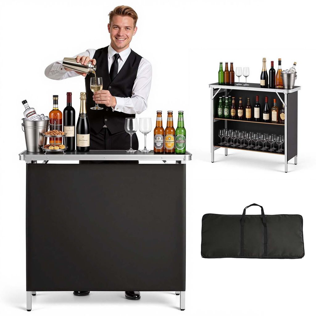 VEVOR Přenosná pultová sestava, rozměry 980x385x870 mm, Obrázek produktu 